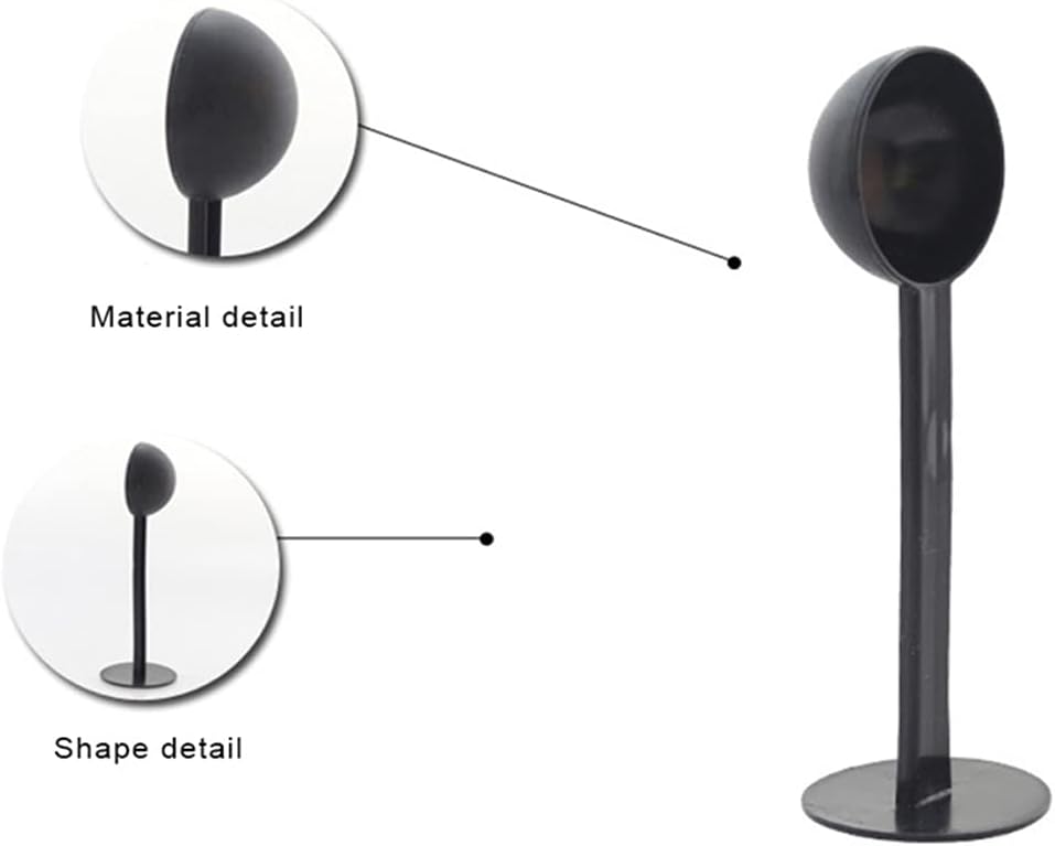 2 en 1 cuchara de café de doble uso grano polvo cucharada 0.35oz cocina casera estándar cuchara de medición de plástico café té herramientas