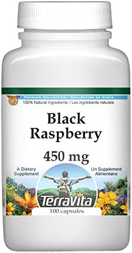 Terravita Frambuesa negra – 450 mg (100 Cápsulas, ZIN 519368)