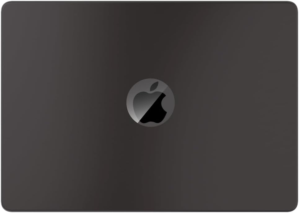 Funda negra adecuada para MacBook Air de 13 pulgadas con soporte modelo A2337 A2179 A1932, 2022 2021 2020 2019 2018