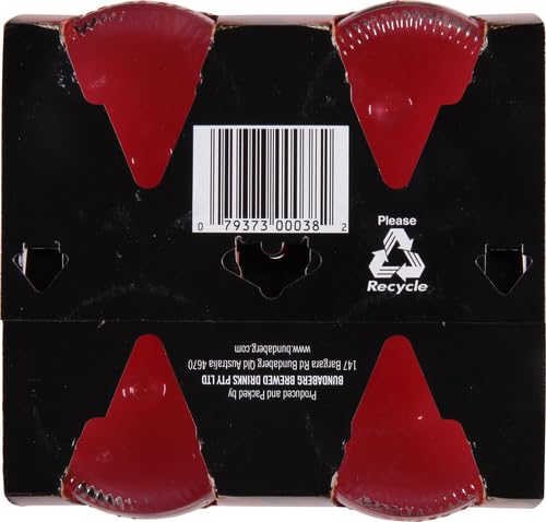 Bundaberg Bebida de frutas espumosas, guayaba, 12.7 onzas líquidas, 4 unidades