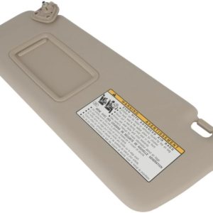 ZR 1pc Windshield Sun Shade Visor Left Driver Side Without Vanity Lamp 3.3L E17146012CP 74320-48260-a0 ZR 1pc Windshield Sun Shade Visor Left Driver Side Without Vanity Lamp 3.3L E17146012CP 74320-48260-a0