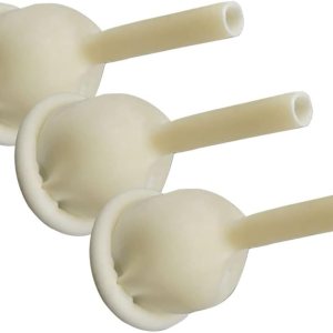 Paquete de 20 bolsas de orinario para orinales, catéter externo masculino, autoadherente, catéter de condón externo, látex suave, 1.181 in Paquete de 20 bolsas de orinario para orinales, catéter externo masculino, autoadherente, catéter de condón externo, látex suave, 1.181 in