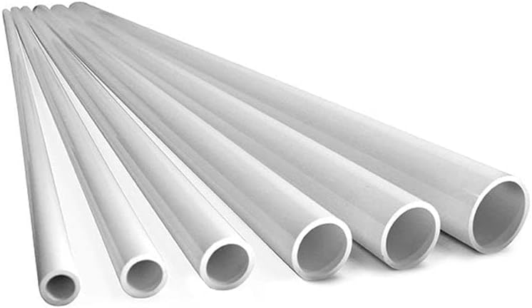 Tubo de PVC Sch40 34 pulgadas (0.75) Longitud personalizada blanca – 3FT