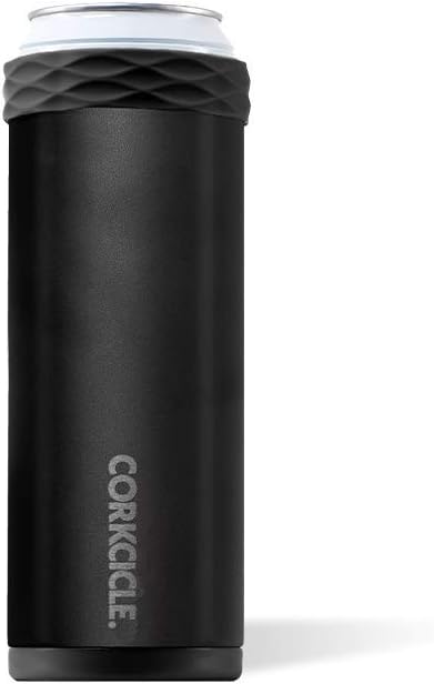 Corkcicle. Arctican delgado negro mate, 1 EA
