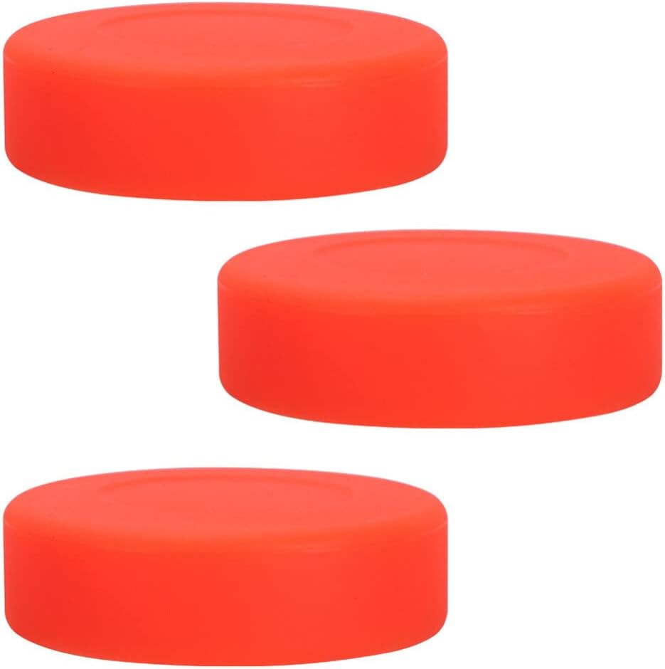 3 unids Hockey Street Handle Reemplazo Pucks Mesa de Juego Accesorios de Mesa de Juego Pucks Puck Sucker Air Kidult Juguetes Regalo para Niños