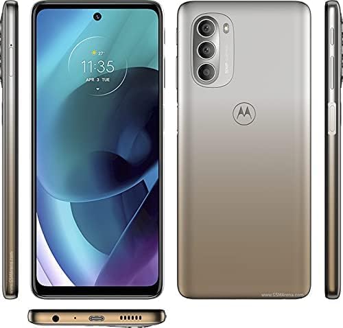 Motorola Moto G51 Dual-SIM 128GB ROM 4GB RAM (SIN AT&T  SIN VERIZON) Desbloqueado de fábrica Latinoamérica- Oro Otoño