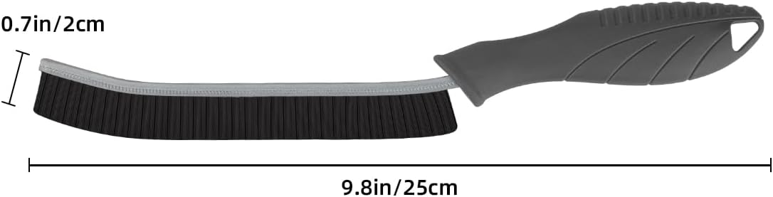 Cepillo de limpieza de hendiduras de cerdas duras, herramientas de limpieza para uso doméstico, suministros de limpieza multifuncionales para