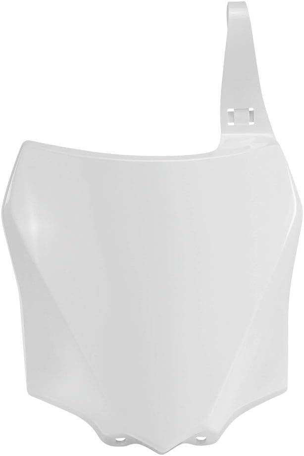 Acerbis Placa de matrícula delantera blanca  Compatible con Kawasaki KX85 20142018