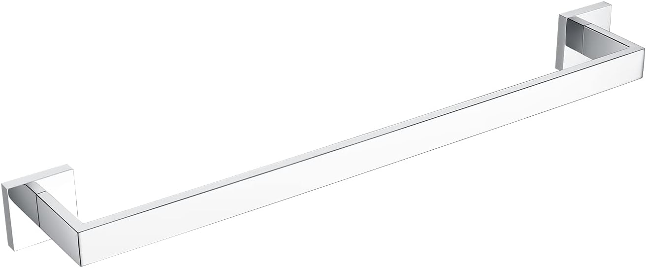 BANOLUX – Toallero individual de 22 pulgadas para baño, toallero para baño, montado en la pared, soporte para toallas de mano de acero inoxidable