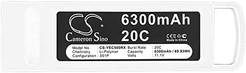 Sabuly Batería de repuesto de alto rendimiento de 11.1V para YUNEEC Q500 4K Typhoon RC Drone Q500+Q500 Q500 RC Drone Q500 4K Q500+ Typhoon RC Drone