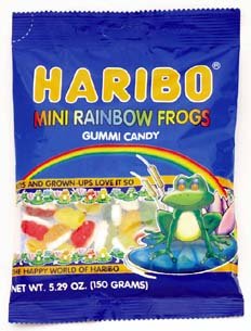 Haribo Bolsas Gummi Mini Rainbow Frogs