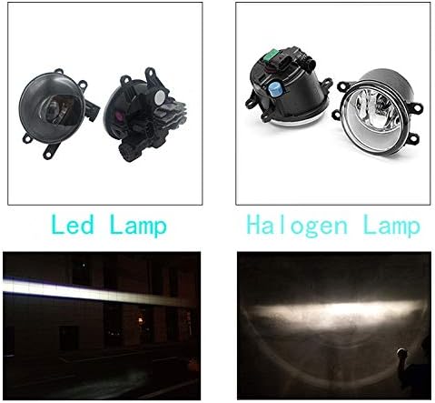 Nueva generación LED antiniebla luz actualización para Toyota 4Runner Tacoma Tundra RAV4 C-HR Highlander Venza Sienna Scion xA 2005 06 07 2008 2009