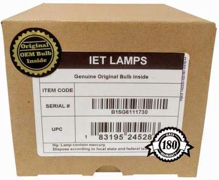 IET Lamps – Para BENQ SH910 Conjunto de reemplazo de lámpara de proyector con bombilla original original original en el interior (alimentación por
