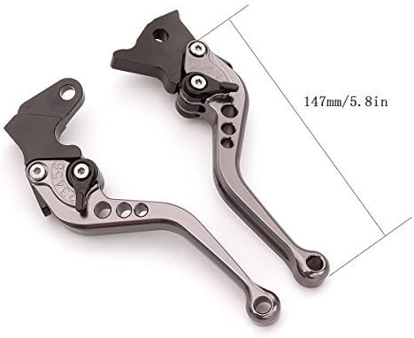 FXCNC Palancas de embrague de freno ajustables cortas de aluminio CNC compatibles con Benelli TNT125 TNT135 TNT 125 135 2016 2017 2018 2019 2020 2021