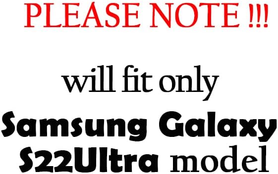 Funda protectora de plástico para Samsung Galaxy S22 Ultra 2022 de 6.8 pulgadas, a prueba de golpes, funda de plástico para Samsung Galaxy S22 Ultra