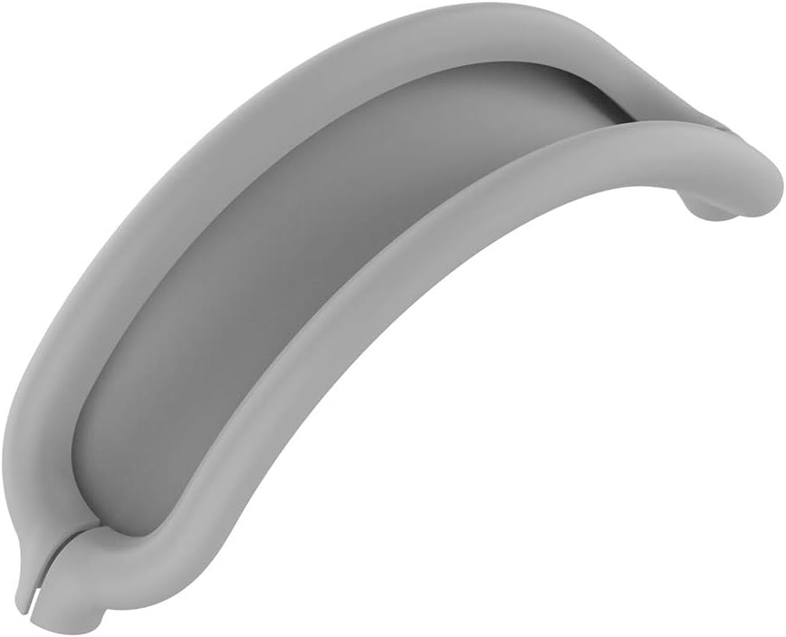 Tucana Funda compatible con auriculares AirPods Max, cubierta de silicona para la cabeza, accesorio para auriculares, color gris