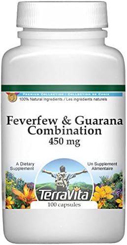 Combinación de matricaria y guaraná – 450 mg (100 Cápsulas, ZIN 516999)