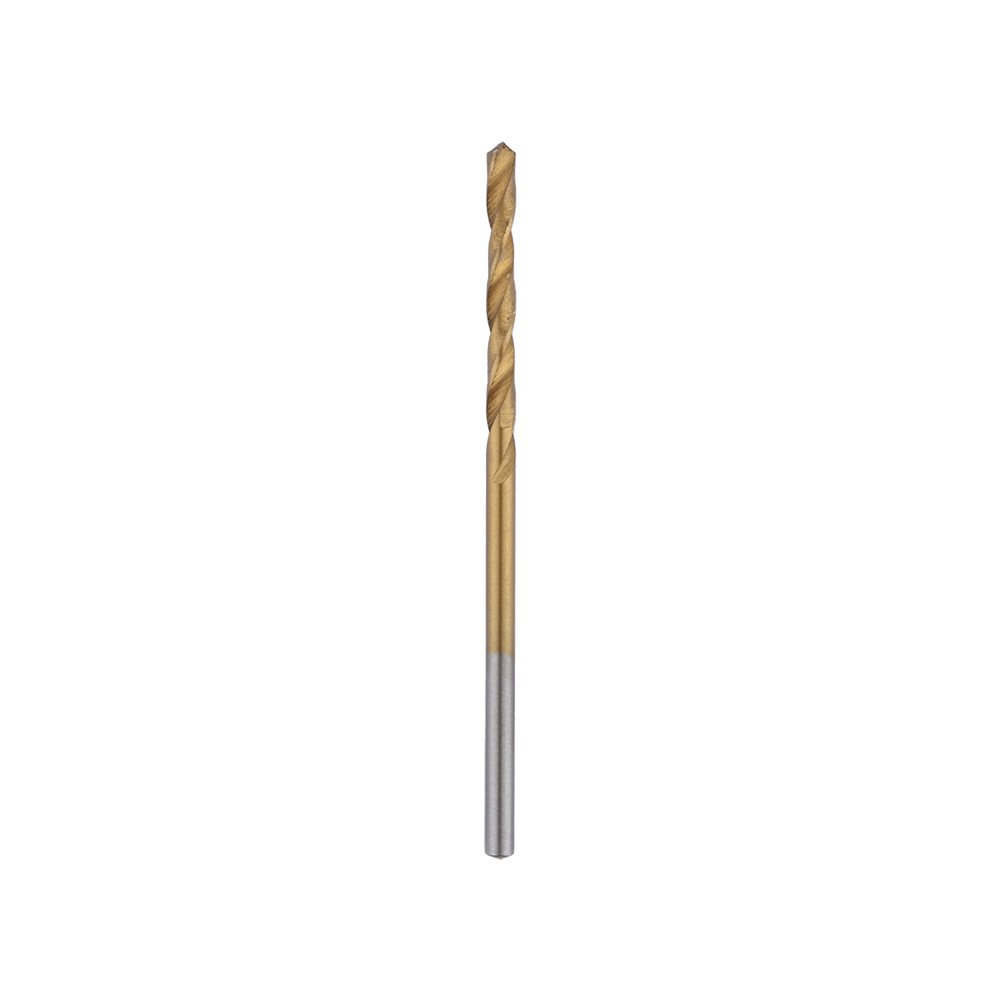 Juego de 50 brocas helicoidales con vástago HSS recubierto de titanio de acero de alta velocidad Mini broca micro exactitud 11.522.50.118 in
