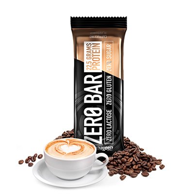 BiotechUSA Zero Bar – Cappucino (Caja de 20)