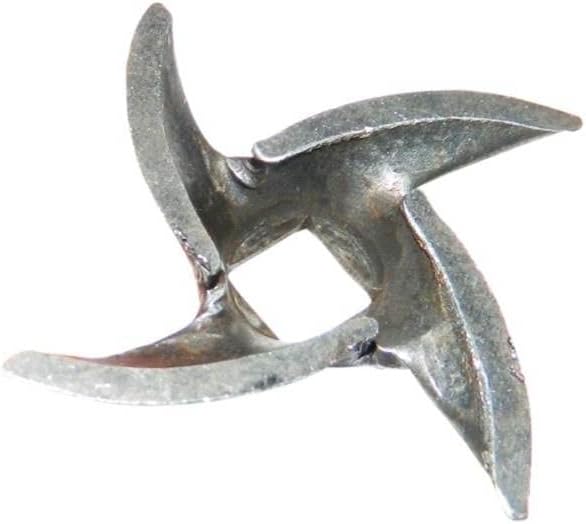 Juego de 3 cuchillas de repuesto para picadora de carne, cuchillas universales de acero inoxidable para picadora de carne, piezas de accesorios de