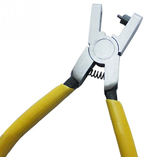 Alicates para perforar agujeros de cuero, universal de 0.079 pulgadas (0.079 in), correa de cuero, herramienta para cinturón, herramienta de