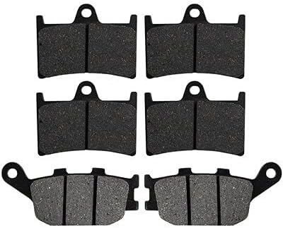 Motorcycle Front and Rear Brake Pad FOR YA-MA-HA MT-09 900 Sport Tracker Street Rally Tracer GT XSR900 Abarth FZ1 1000 Fazer MT-10 (Color  Front and