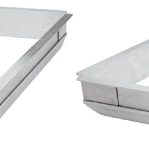 Winco Extensor de bandeja de aluminio, cuarto, plata (paquete de 2) Winco Extensor de bandeja de aluminio, cuarto, plata (paquete de 2)