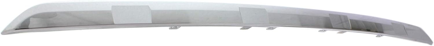 Evan Fischer Moldura de parachoques trasero del lado del conductor o del pasajero compatible con Nissan Pathfinder Chrome 2013-2016