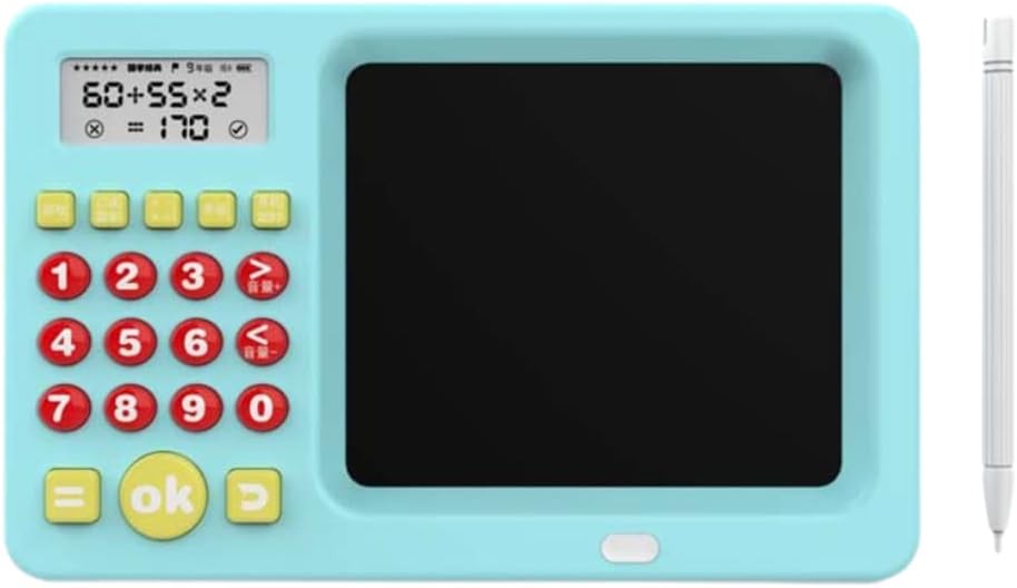 Calculadora digital 2022 con WordPad Entrenador de cálculo de matemáticas Herramienta educativa de aprendizaje temprano para estudiantes de escuela