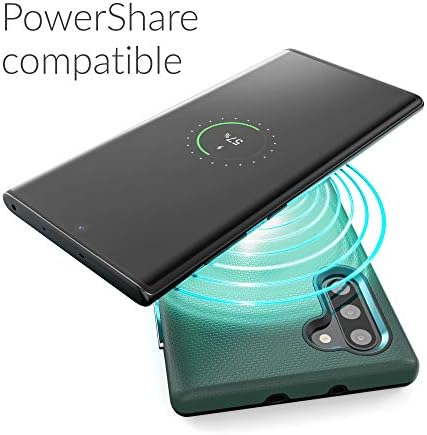 Crave Note 10 Funda, Dual Guard Protection Series Funda para Samsung Galaxy Note 10 – Verde bosque