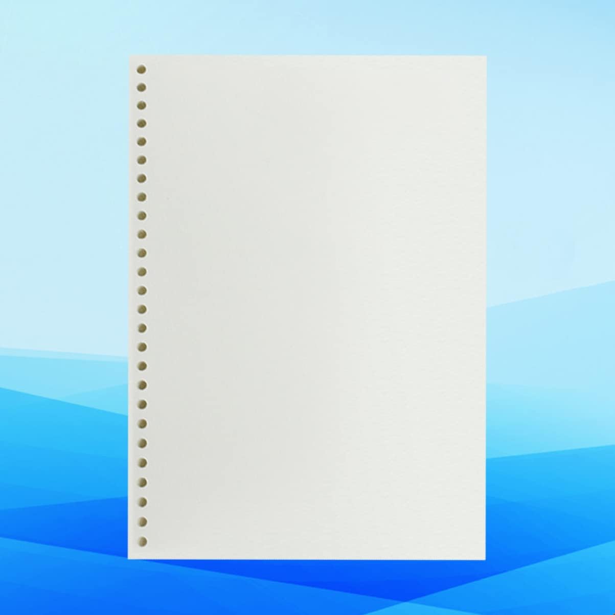 VILLCASE 50 hojas de recambio de página, bloc de dibujo para niños, diarios, blocs de bocetos de papel para niños, papel de recambio de dibujo para