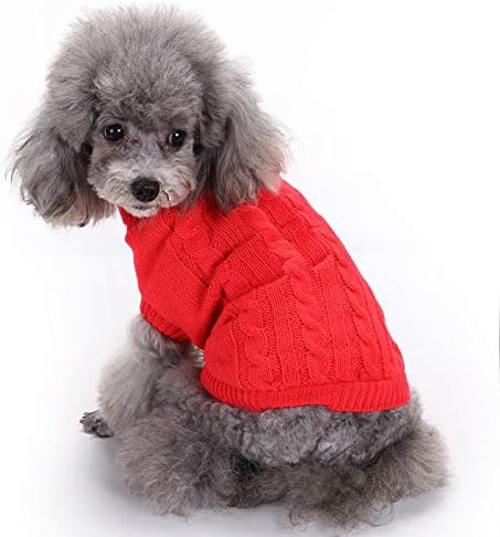 Suéter cálido para mascotas, gatos, cachorros y perros grandes, medianos o pequeños, para machos y hembras