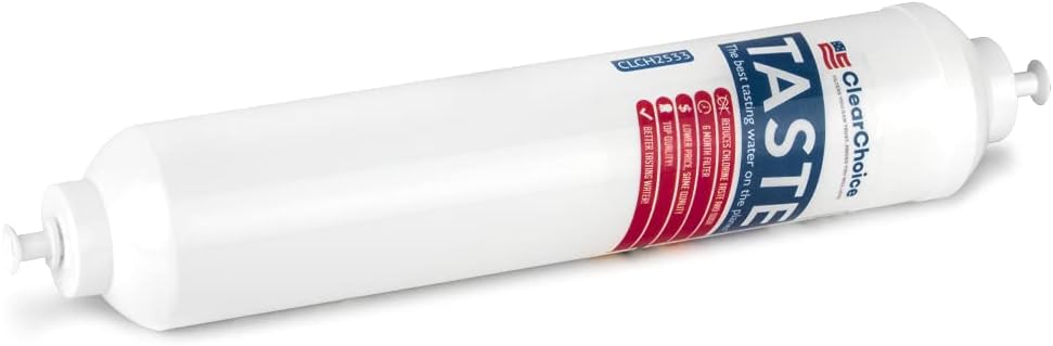 ClearChoice – Filtro de agua universal en línea, paquete de 3