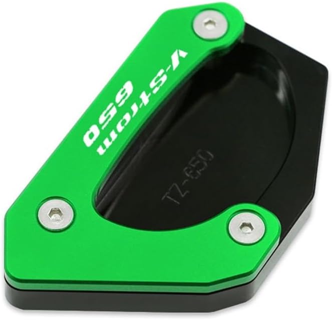 Almohadilla de soporte lateral de motocicleta para Suzuki V-Strom 650XT VSTROM Dl 650 DL650 V STROM650 2004-2023 Accesorio de motocicleta Soporte