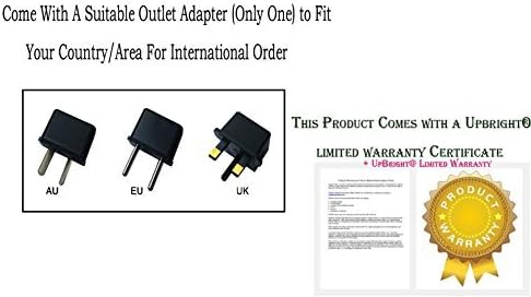 UpBright Adaptador de CA de 5 V compatible con VTech VM5271 PU VM5271-2 BU Video Baby Monitor Pantalla de 5 pulgadas Cámara de unidad para padres y