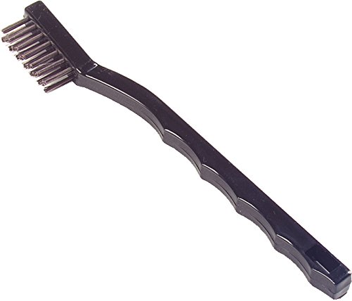 Carlisle FoodService Products 4067500 AP Cepillo de limpieza de pistola de un solo extremo, 7 pulgadas, acero inoxidable (paquete de 2)