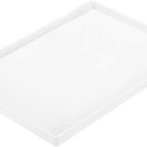 uxcell Bandeja pequeña blanca pequeña de 11.3 x 15.6 pulgadas, bandejas rectangulares de plástico de madera para servir, bandeja otomana decorativa uxcell Bandeja pequeña blanca pequeña de 11.3 x 15.6 pulgadas, bandejas rectangulares de plástico de madera para servir, bandeja otomana decorativa