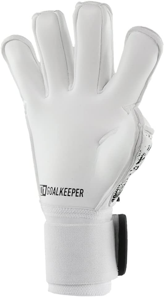 N1 Goalkeeper gloves Horus 2.0 Elite Guantes de fútbol con corte Rollfinger y palma de agarre de contacto de látex alemán. Guantes de portero de