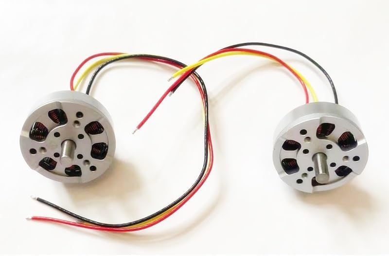 XNasu Para DJI FPV Tren de aterrizaje delantero Motor de base de hélice con piezas de reparación de drones que atraviesan (color  1 par de motores)