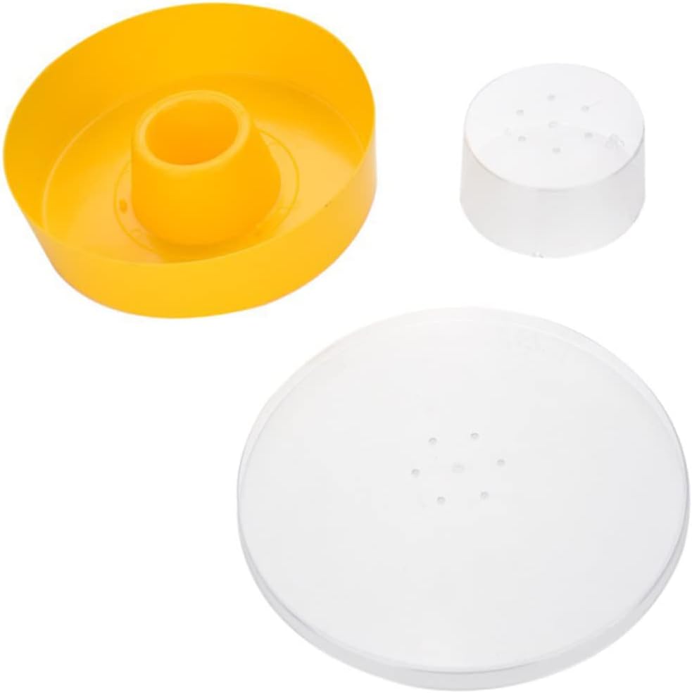 Toddmomy Alimentador de agua de abeja, comedero de abeja, colmena de abejas, alimentador de abeja, plato de alimentos para abejas, alimentador
