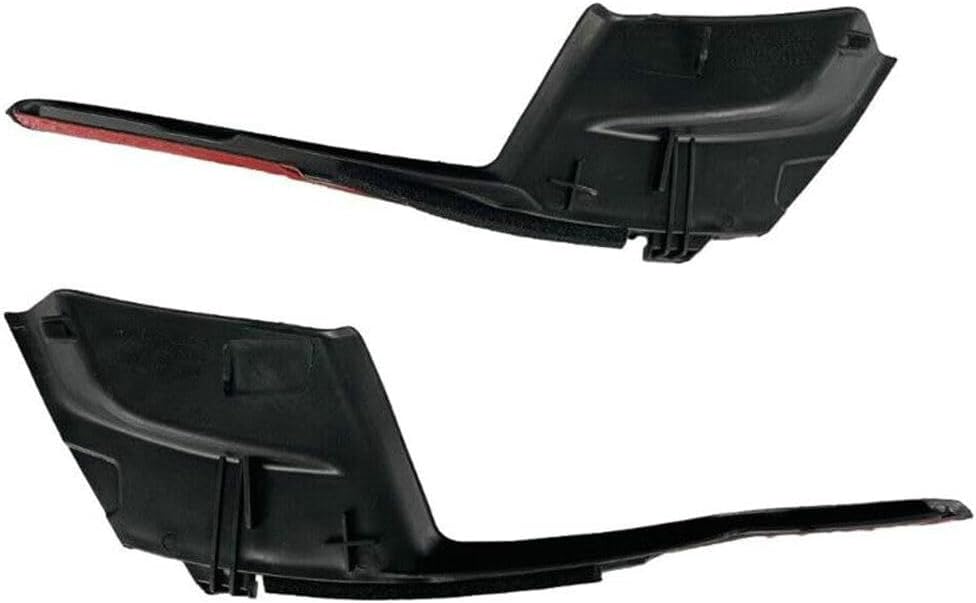 1 par de limpiaparabrisas cubierta cubierta de extensión para Toyota Sienna 2011 2012 2013 2014 2015 2016 2017 2018 2019 2020