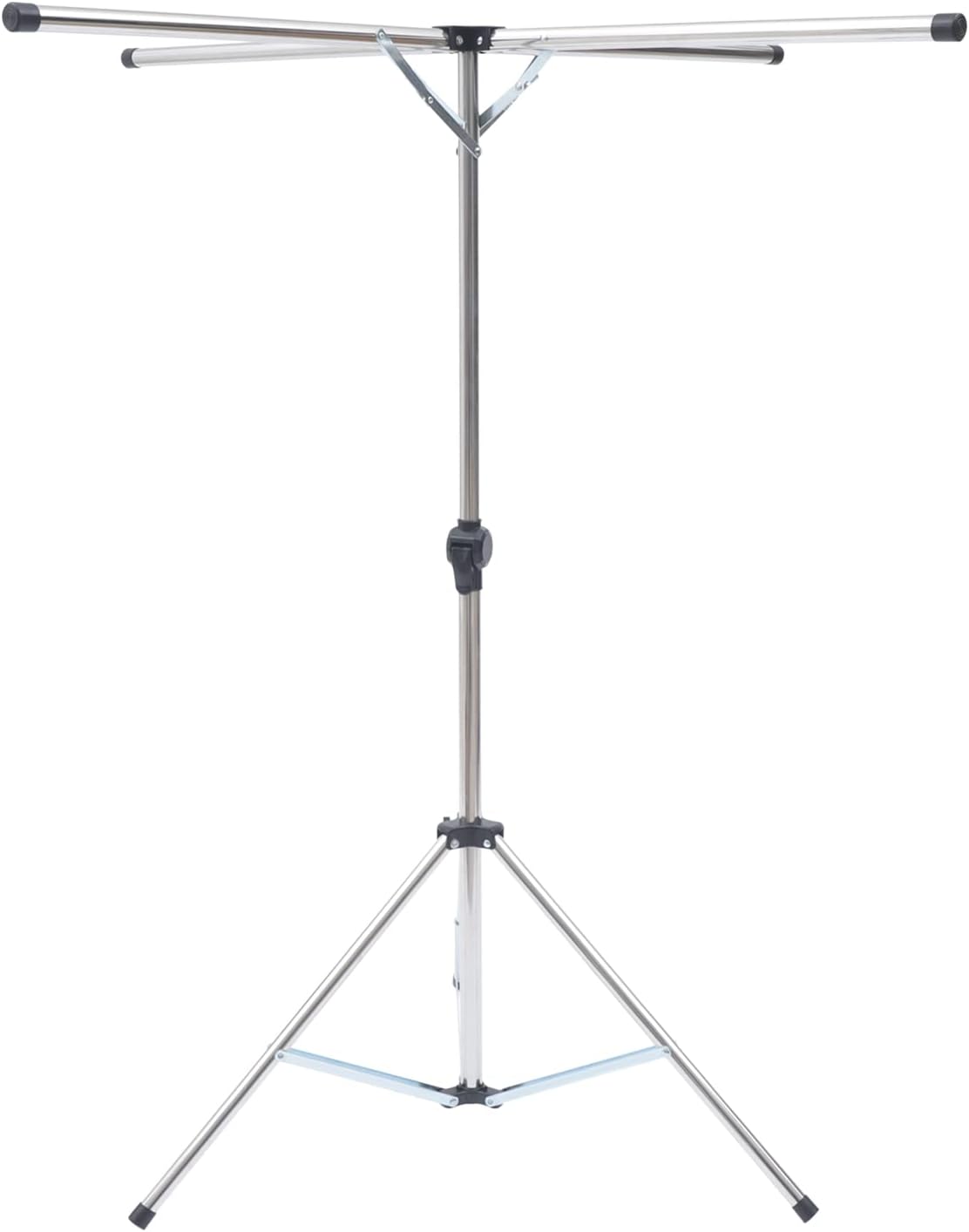 Trípode plegable portátil para secar ropa, colgador de ropa de acero, soporte plegable, artículos esenciales para el hogar para dormitorios