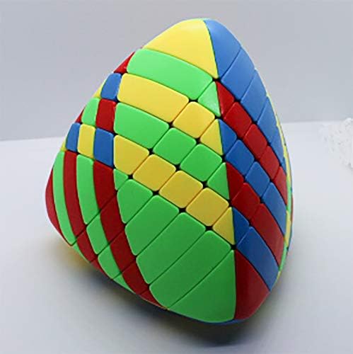 Willking Mastermorphix – Cubo de rompecabezas (6.0 x 6.0 in, plástico), diseño de piramorphix
