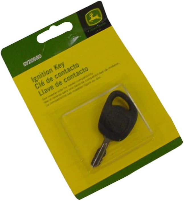 GY20680 Llave de encendido original OEM Serie 100 Scotts Sabre LT L LA D Compatible con John Deere 102, 105, 107, 115, 125, 135, 145, 155C, 190C,