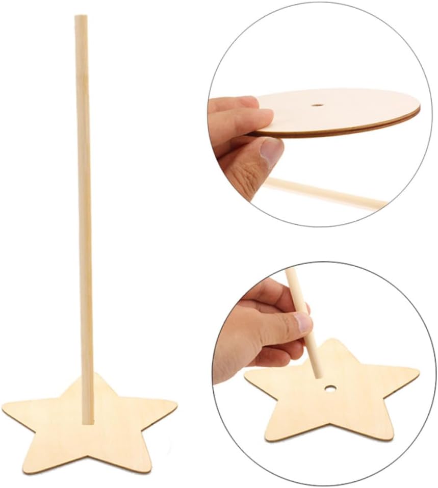 6pcs Decorative Tray Dessert Stand Bagel Holder Display Trim Tray Donut Holder Board Donut Stand for Party Table Trays for Eating Display Stand Baby