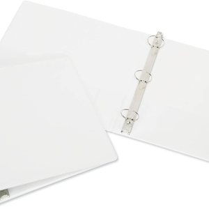 AbilityOne – Carpetas redondas con anillo, capacidad de 1 pulgada, color blanco 7510-01-203-4708 AbilityOne – Carpetas redondas con anillo, capacidad de 1 pulgada, color blanco 7510-01-203-4708