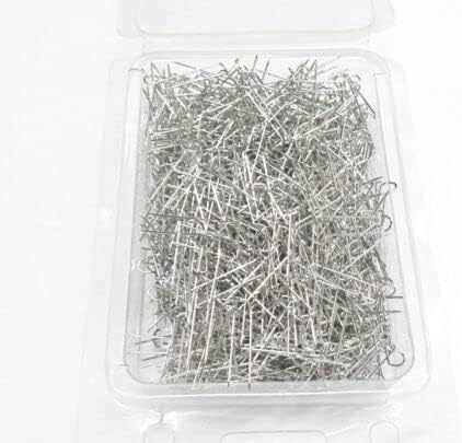 Joyas U-Pins Display Pads Pins Silver Jewelry 1000pc Tono Plata 1″ U Pines