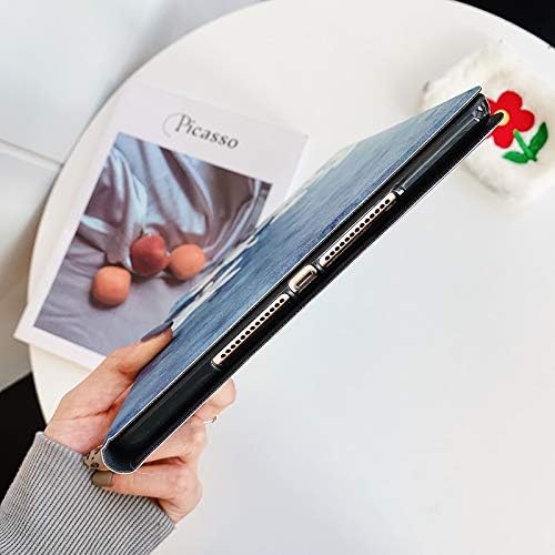 Funda floral para iPad Mini 5 generación Mini 4, diseño de flores, de piel delgada, con portalápices, apagado y encendido automático, color B