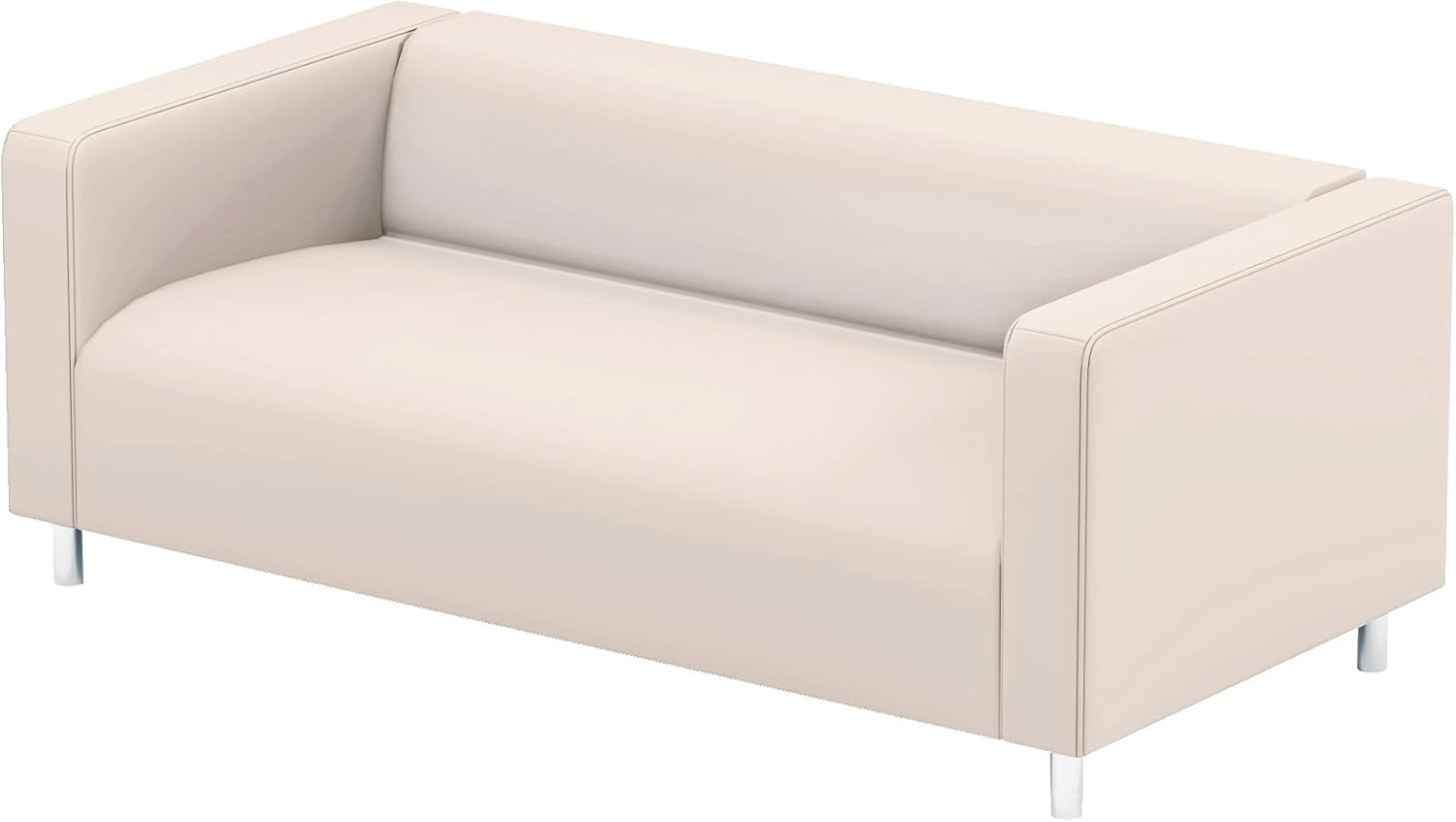 La funda de repuesto para sofá biplaza Klippan es compatible por encargo para la funda de sofá biplaza IKEA Klippan, un reemplazo de funda de sofá.