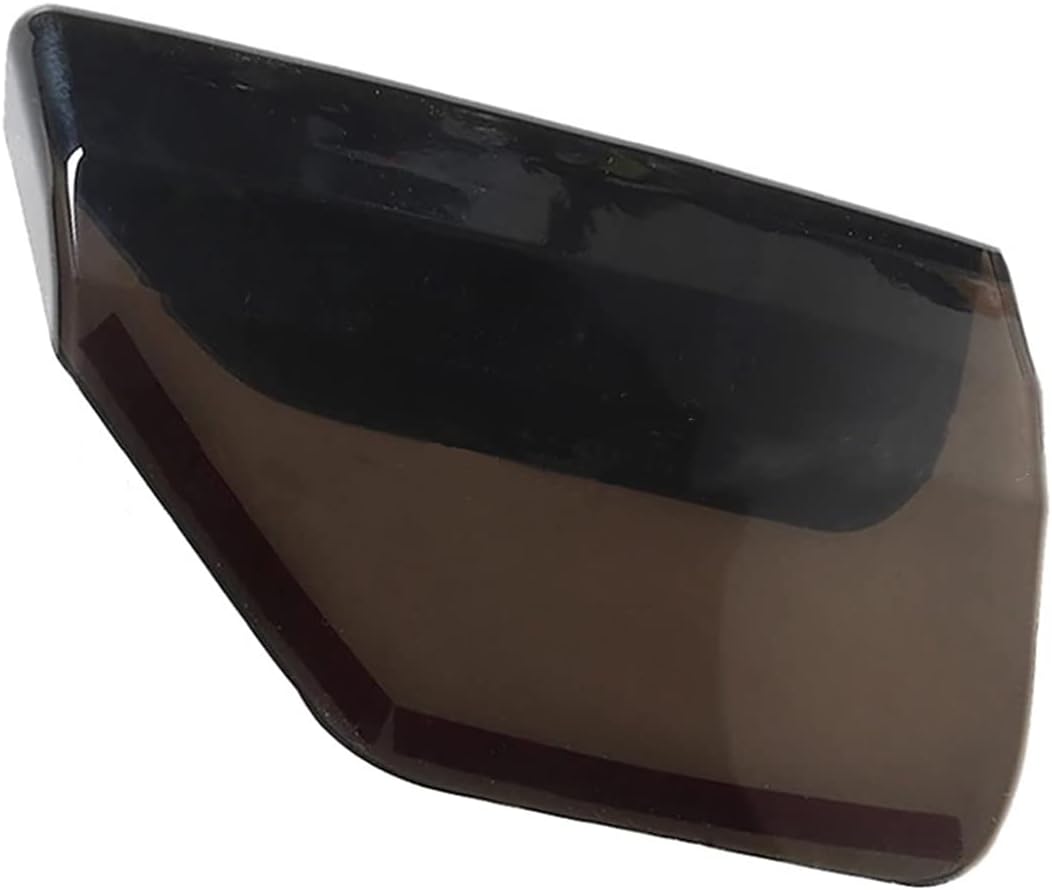 Cubierta de la lámpara de luz trasera, compatible con Ford Mustang 2015-2017, carcasa de lente de luz trasera, bisel, color negro ahumado
